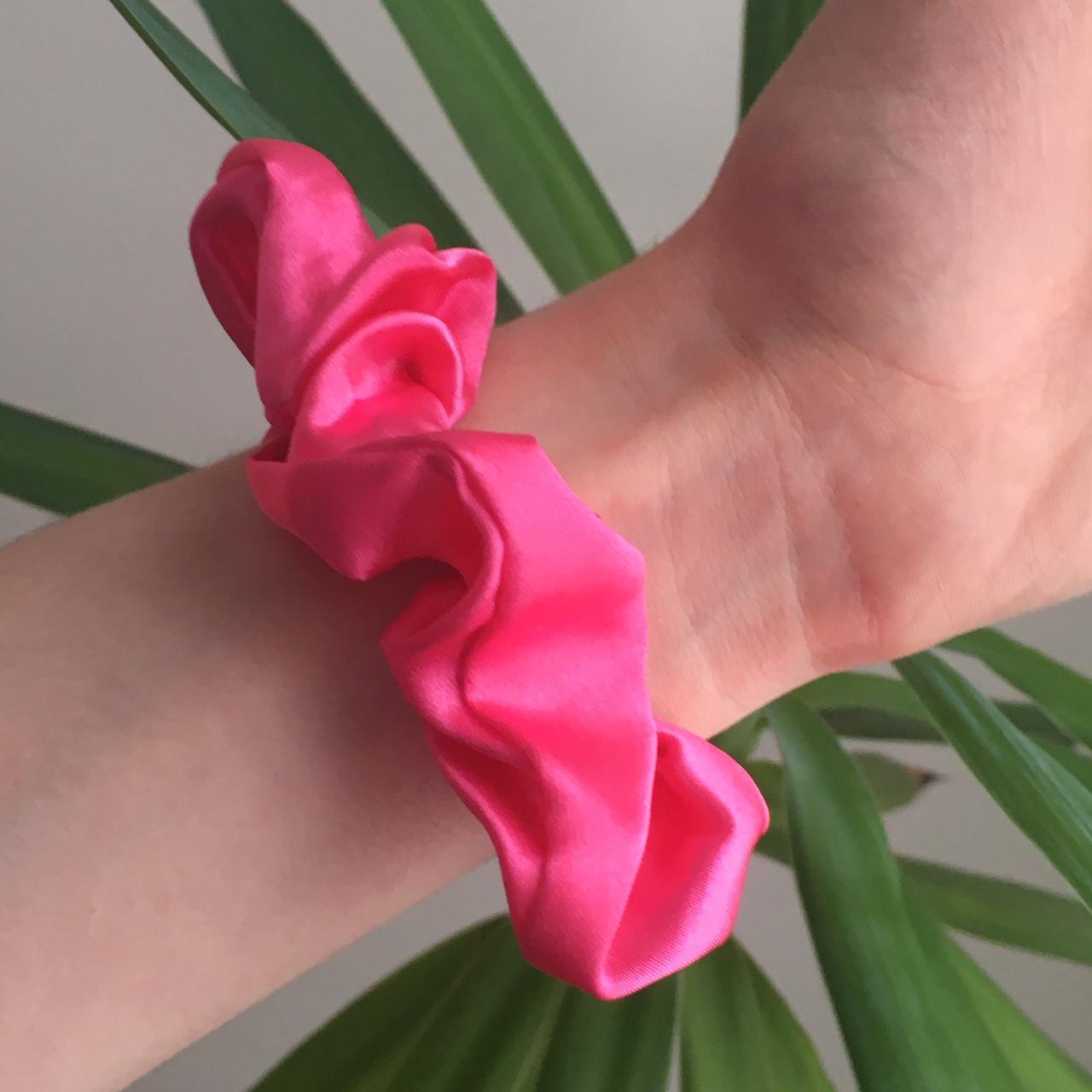 Malibu Barbie Pink Satin Scrunchie Instant Buy - Image 2