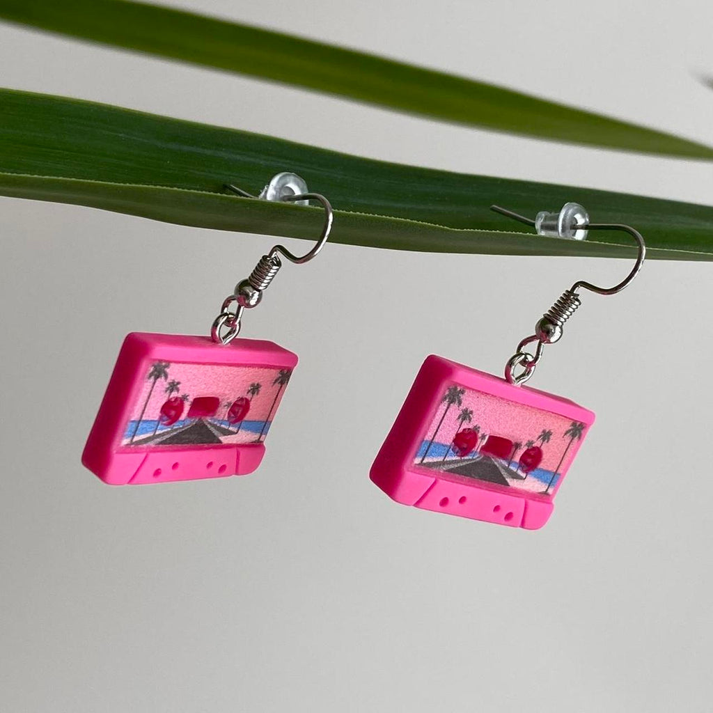 Malibu Barbie Pink Vintage Music Cassette Tape - Image 3