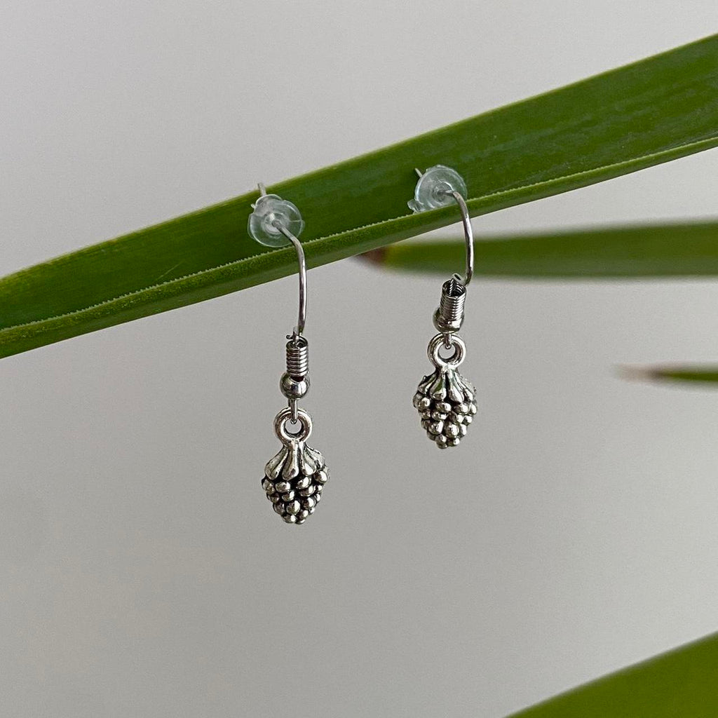 Silver Pinecone Dangle Earrings Also Comes In - Image 5