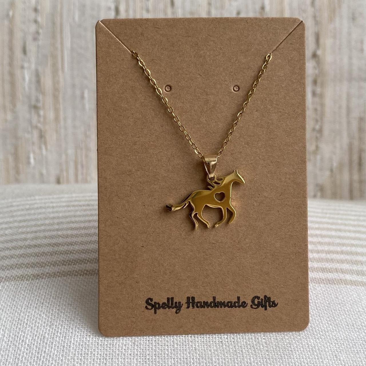 Heart Horse Pendant Chain Necklace Also Available - Image 6