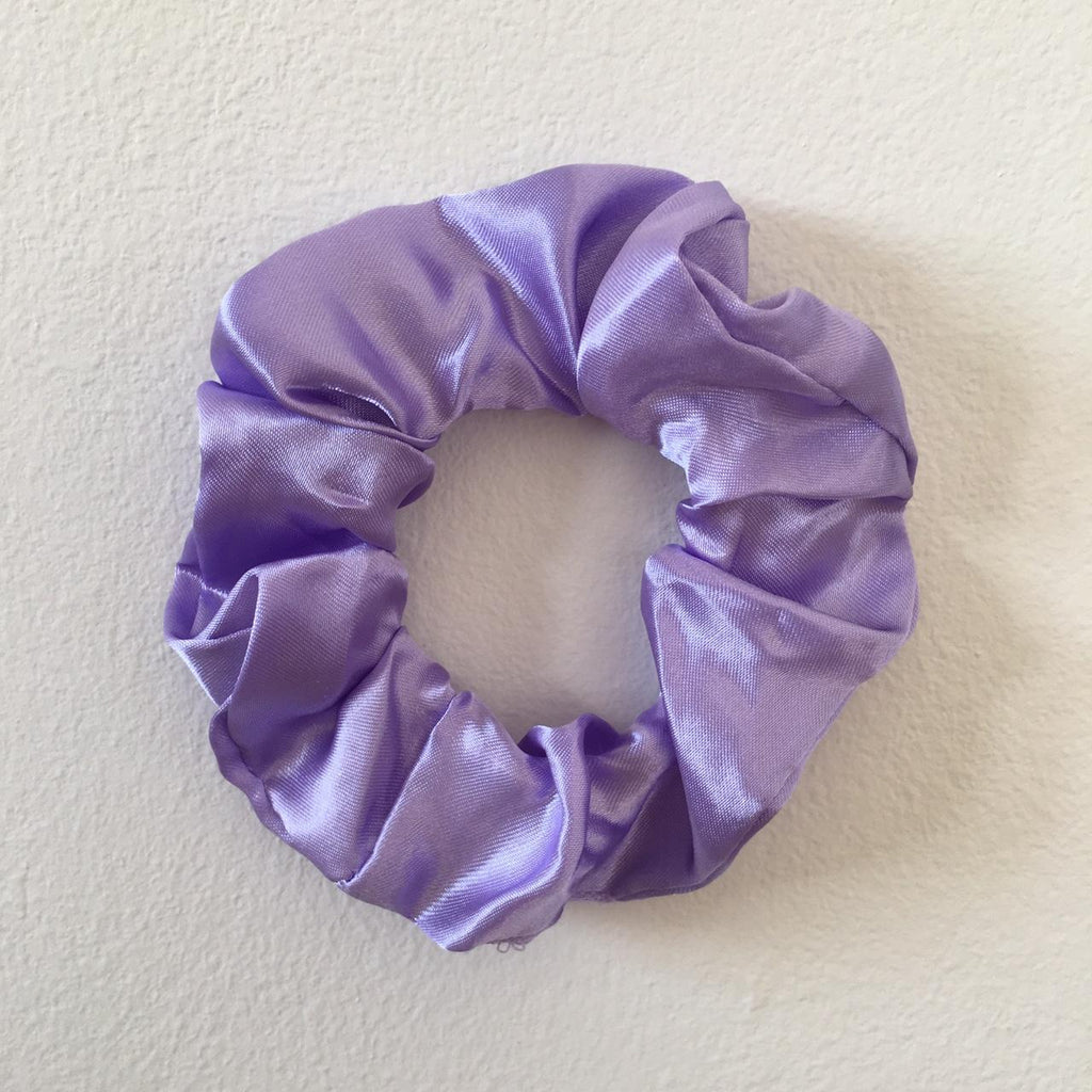 Periwinkle Purple Satin Scrunchie Instant Buy