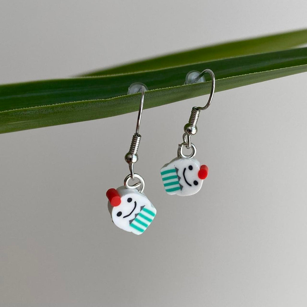 Vanilla Ice Cream Sundae Polymer Clay Dangle - Image 4