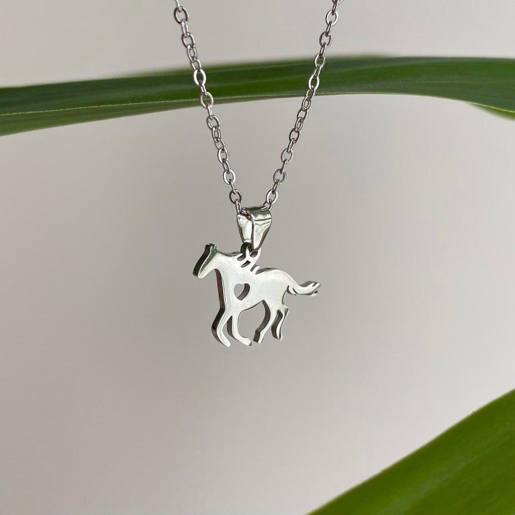 Heart Horse Pendant Chain Necklace Also Available - Image 4