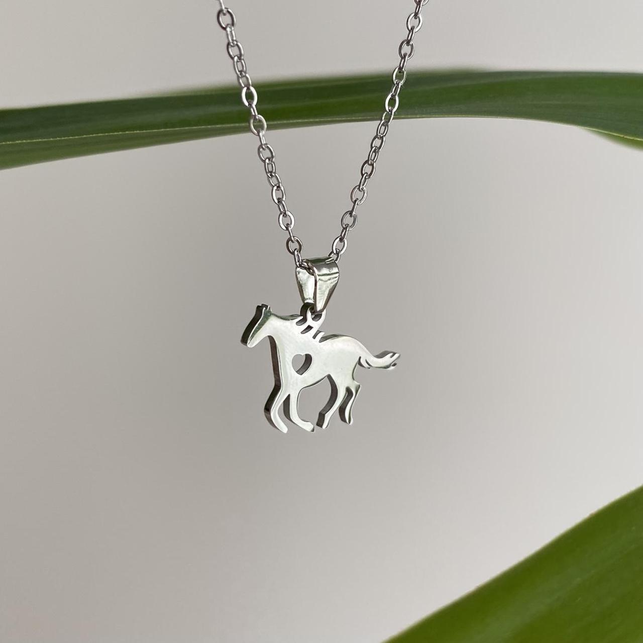 Heart Horse Pendant Chain Necklace Also Available - Image 4
