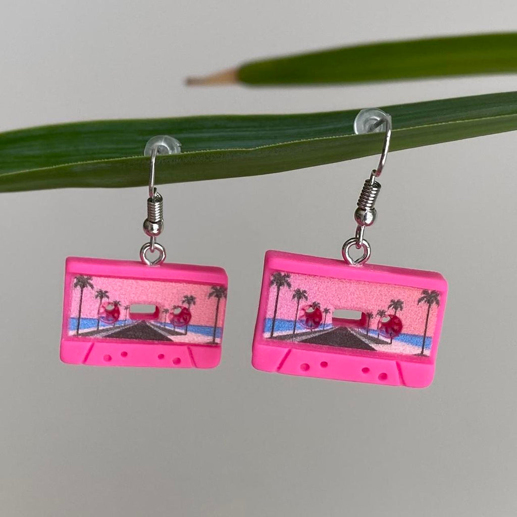 Malibu Barbie Pink Vintage Music Cassette Tape