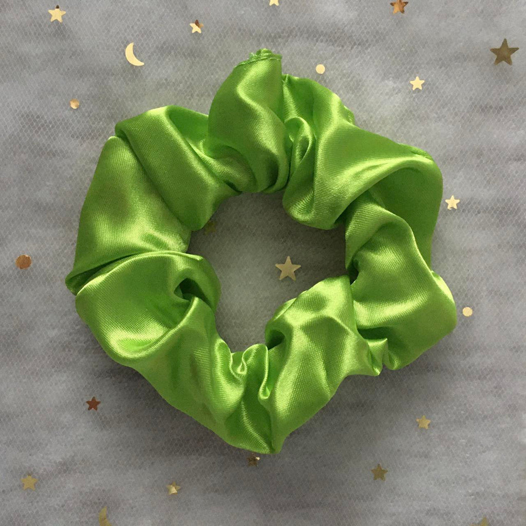 Tinker Bell Fairy Green Satin Scrunchie Instant - Image 3