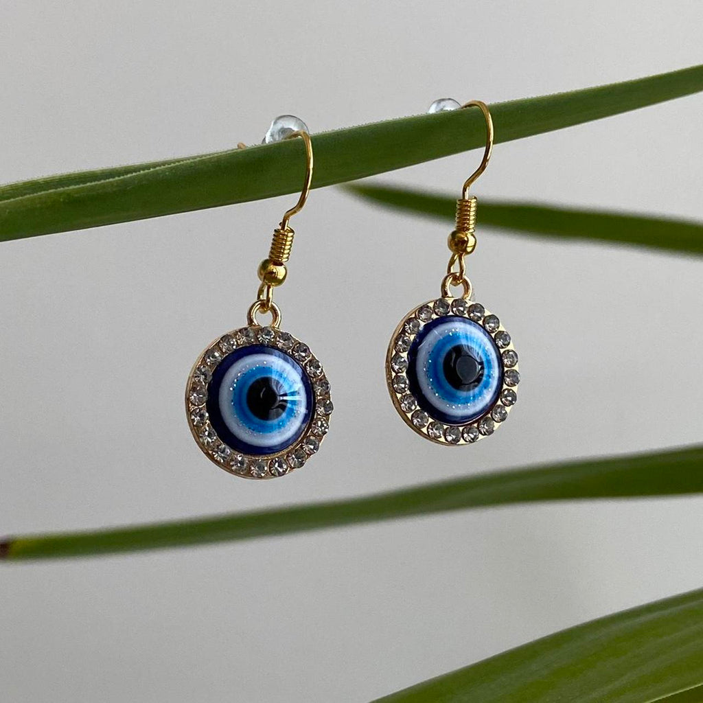 Gold Rhinestone Sparkle Evil Eye Of Protection - Image 3