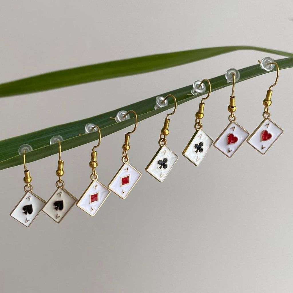 Ace Of Spades And Ace Of Hearts Poker Card Dangle - Image 3