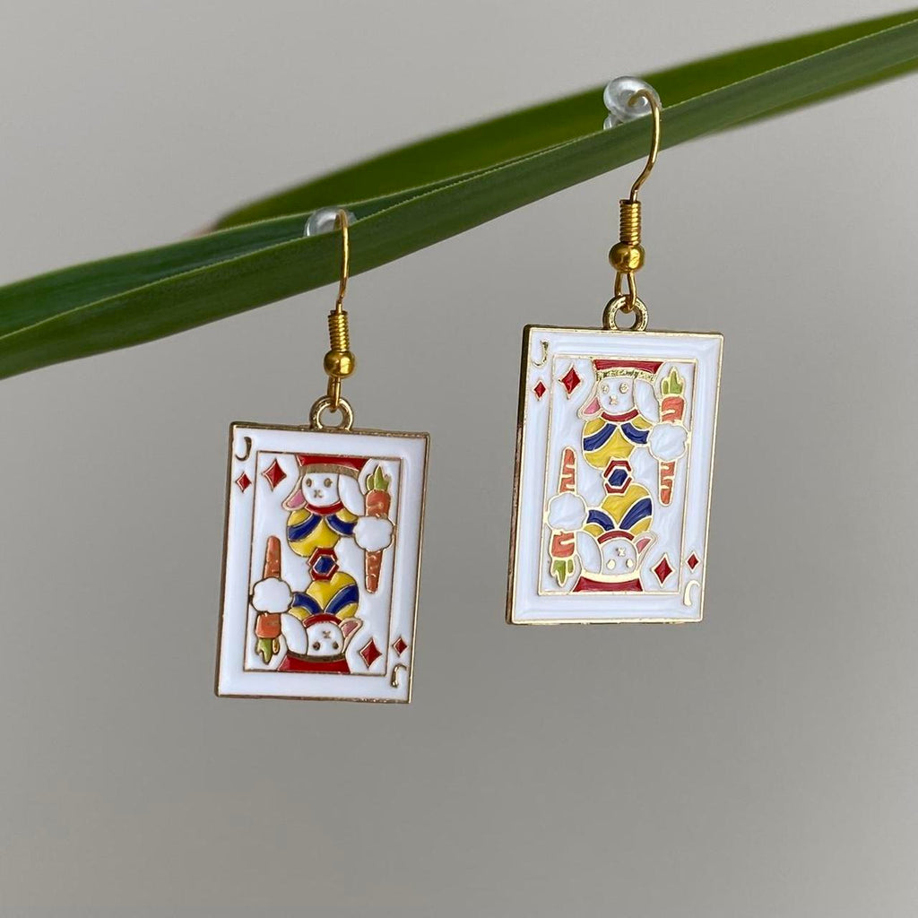 Bunny Rabbit Jack Of Diamonds Poker Playing Cards - Image 2