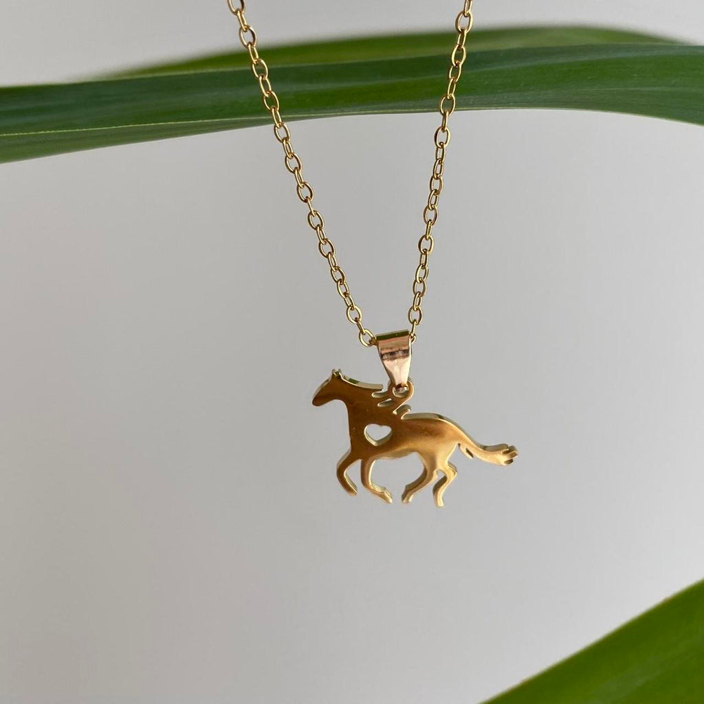 Heart Horse Pendant Chain Necklace Also Available - Image 4