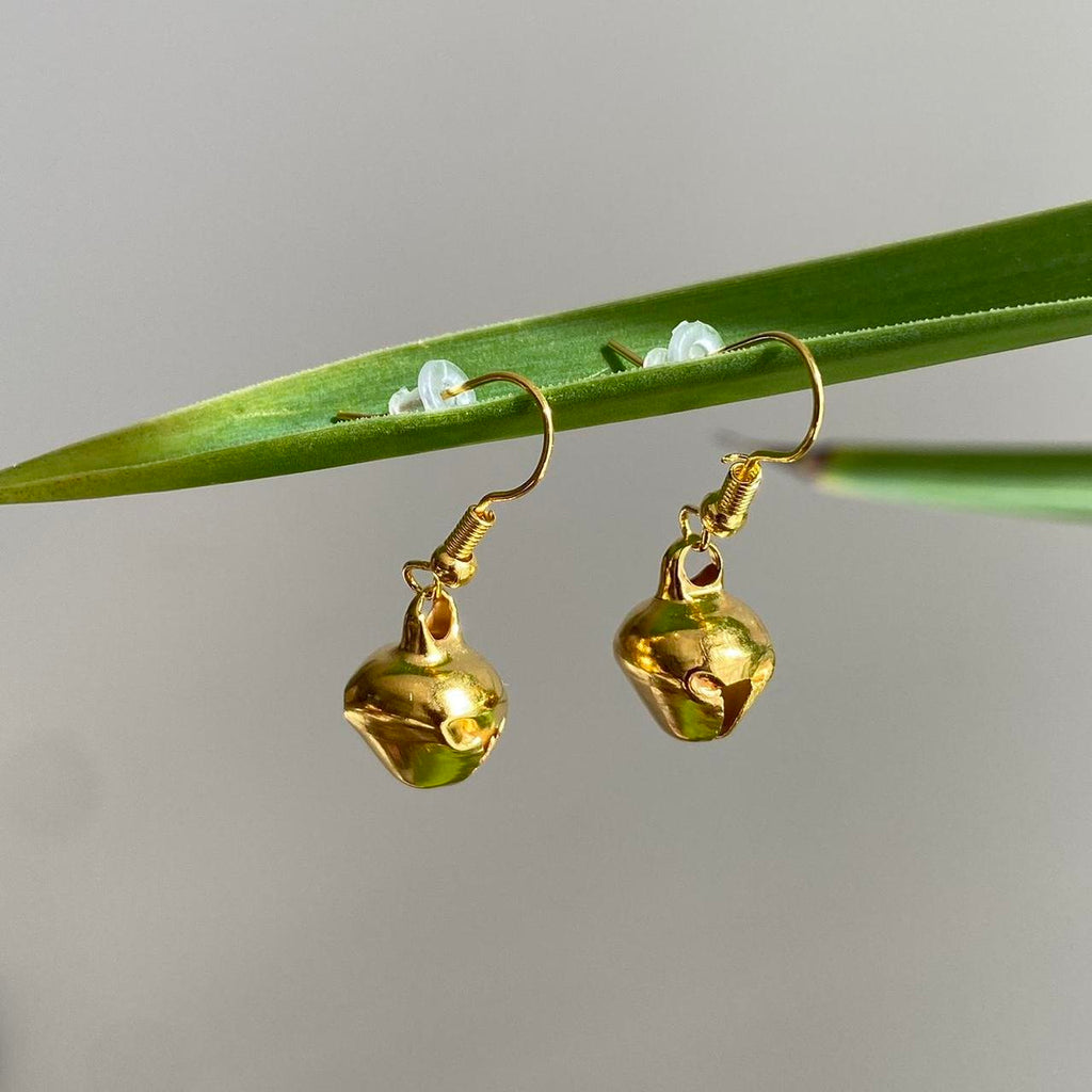 Big Bell Dangle Earrings Also Comes In Smaller - Image 2