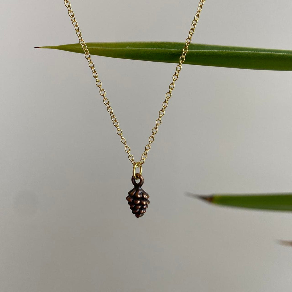 Brown Acorn Pendant Chain Necklace Also Available - Image 6