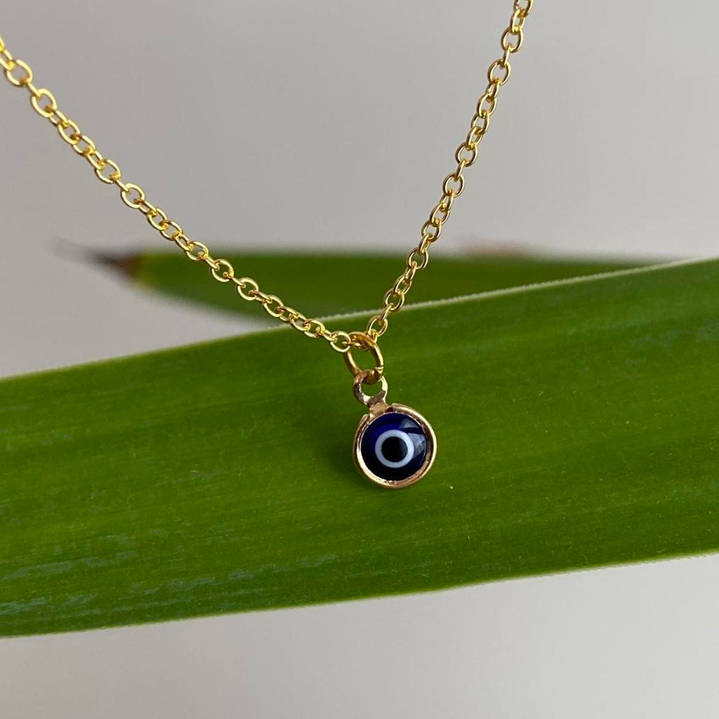 Evil Eye Of Protection Pendant Chain Necklace 18
