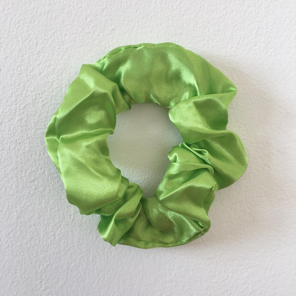 Tinker Bell Fairy Green Satin Scrunchie Instant